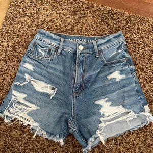 American eagle 90s highest rise boyfriend denim short